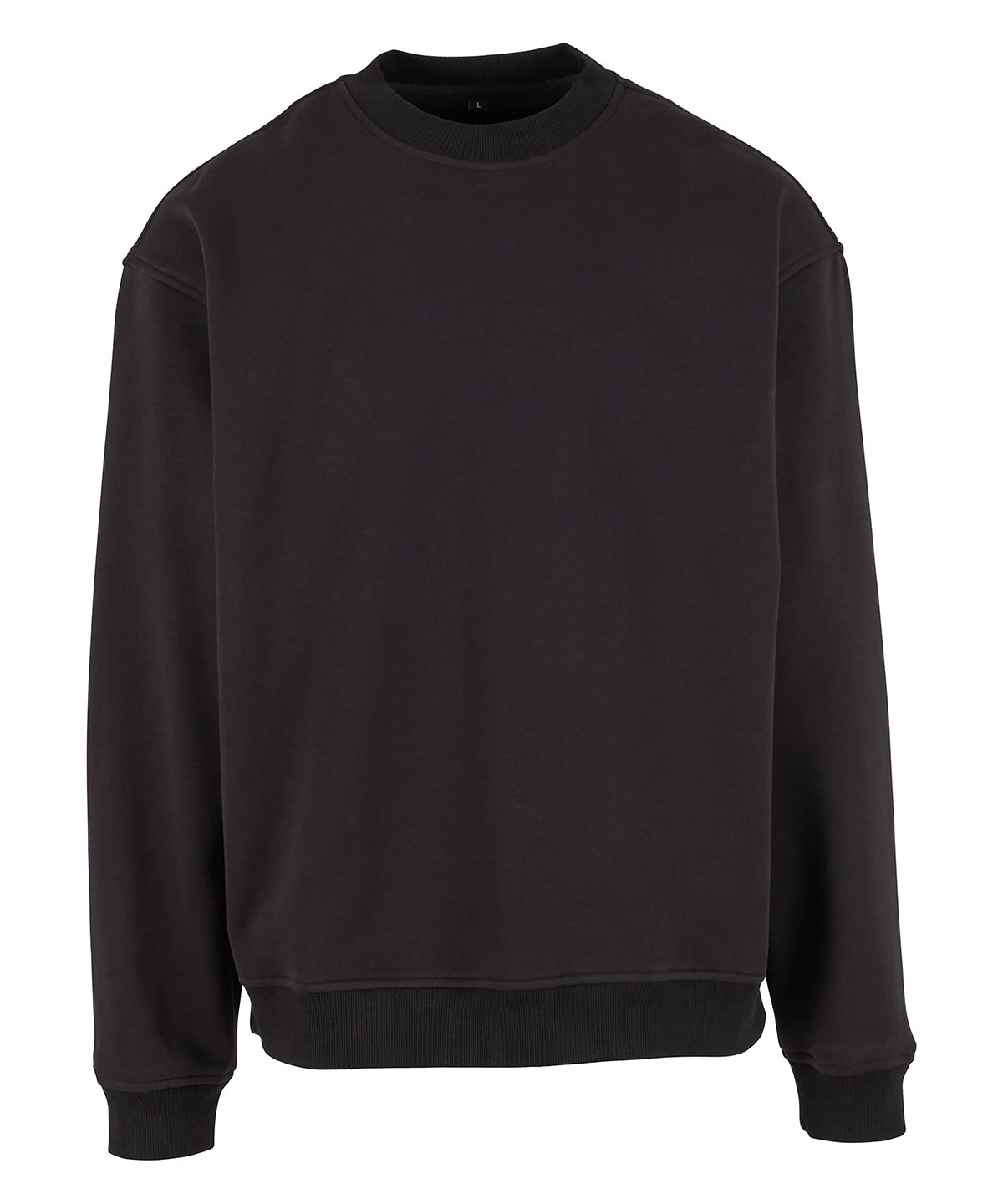 Build Your Brand Loose-fit Sweatshirt - Black