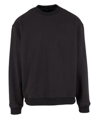Build Your Brand Loose-fit Sweatshirt - Black
