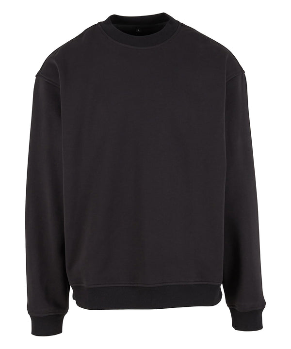 Build Your Brand Loose-fit Sweatshirt - Black