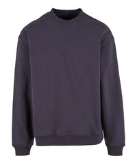 Build Your Brand Loose-fit Sweatshirt - Navy