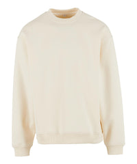 Build Your Brand Loose-fit Sweatshirt - White Sand