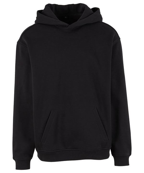 Build Your Brand Loose-fit Hoodie - Black