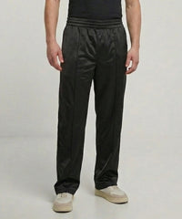 Build Your Brand Tricot Track Pants - Black