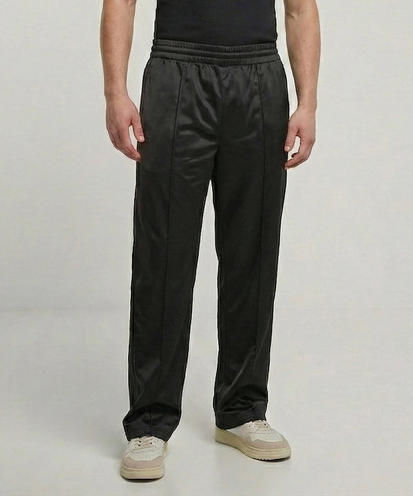 Build Your Brand Tricot Track Pants - Black