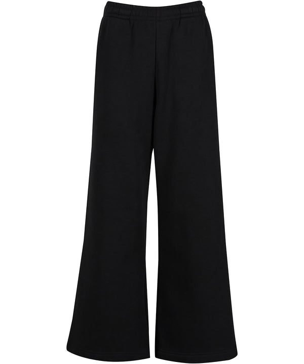 Build Your Brand Women’s Wide-leg Sweatpants - Black