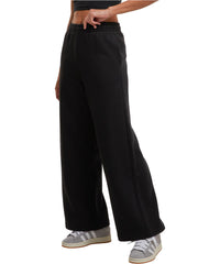 Build Your Brand Women’s Wide-leg Sweatpants - Black