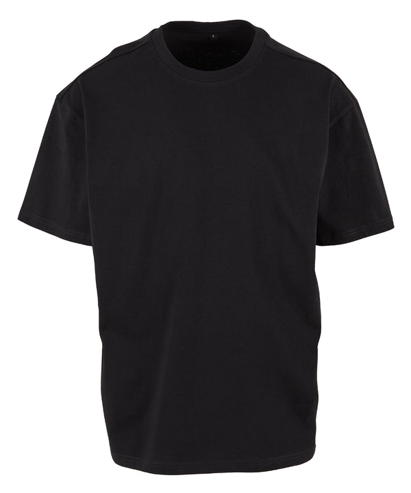 Build Your Brand Vintage Loose Tee - Black