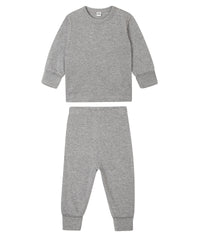 Babybugz Baby Pyjamas - Heather Grey Melange