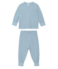 Babybugz Baby Pyjamas - Dusty Blue