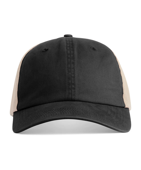 Comfortcolors Sunwashed Trucker Cap - Black