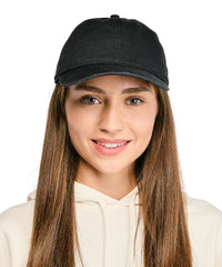 Comfortcolors Sunwashed Cap - Black