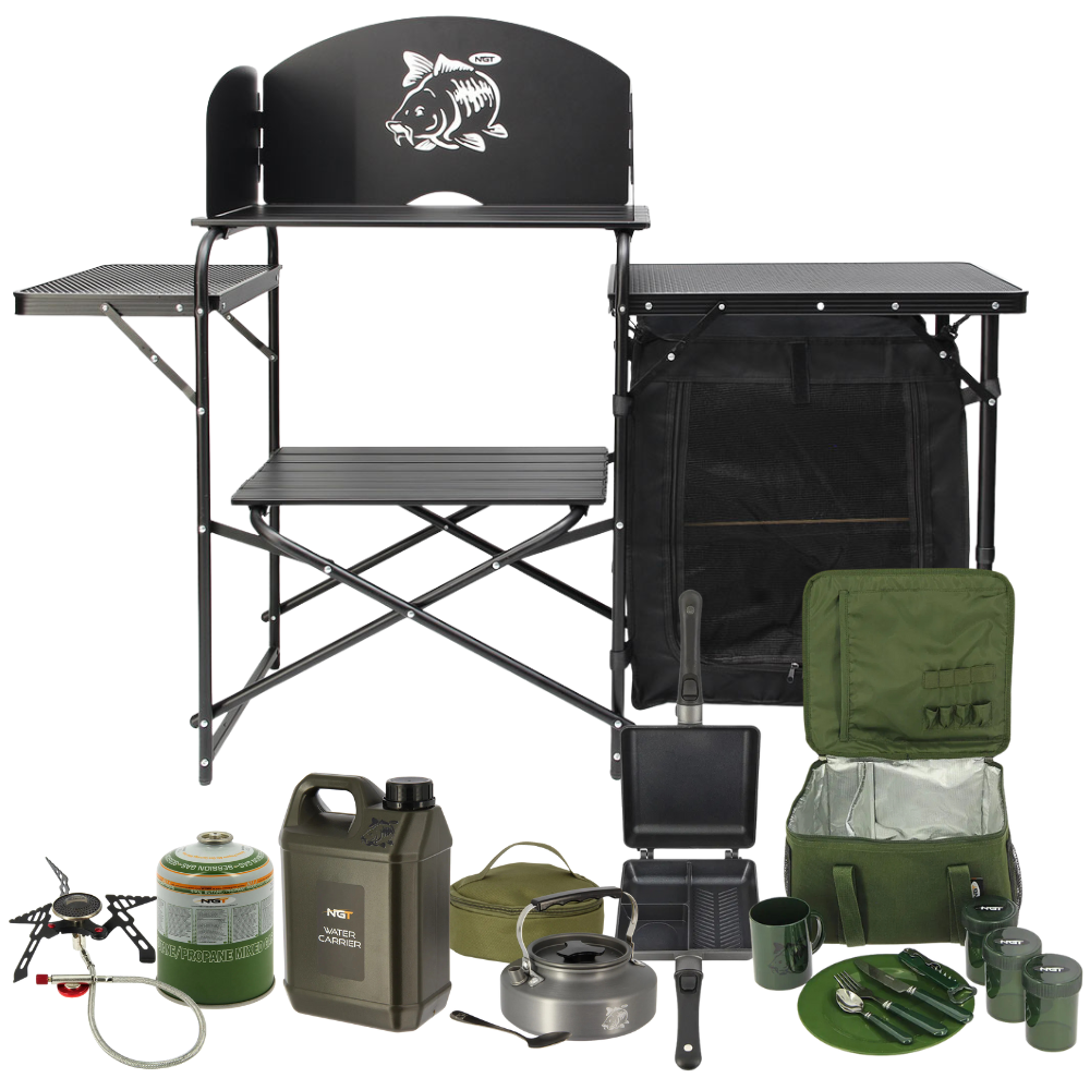 NGT COMPACT Outdoor Prep Cook Station Set