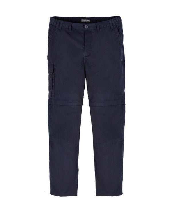 Craghoppers Expert Kiwi Tailored Convertible Trousers - Dark Navy