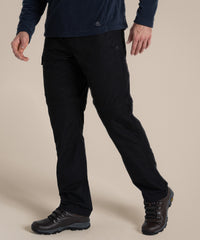 Craghoppers Expert Kiwi Tailored Convertible Trousers - Black