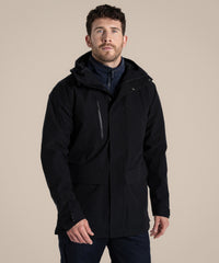 Craghoppers Expert Kiwi Pro Stretch Long Jacket - Black