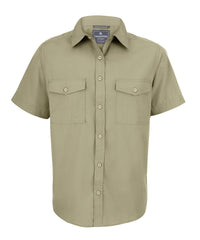 Craghoppers Expert Kiwi Short-sleeved Shirt - Pebble