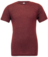 Bella Canvas Unisex Triblend Crew Neck T-shirt - Cardinal Triblend