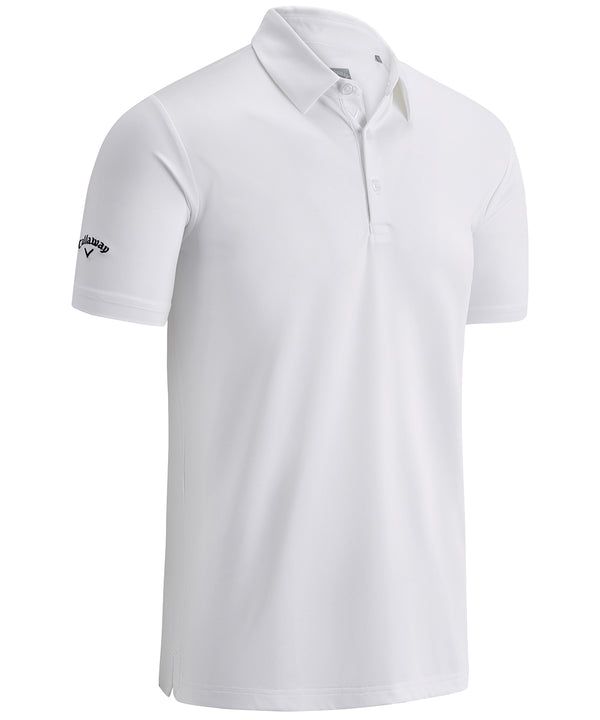 Callaway Swing Tech™ Solid Polo - Bright White