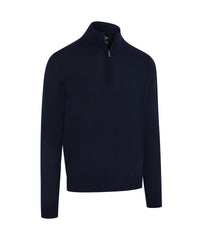 Callaway 1/4-zip Merino Blend Sweater - True Navy
