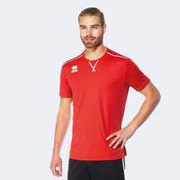Errea Everton Shirt Short Sleeve - Red