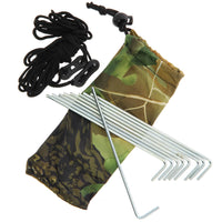 NGT 50" Camo Storm Brolly With Sides