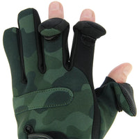 NGT Camo Gloves, Snood & Hot Water Bottle Bundle