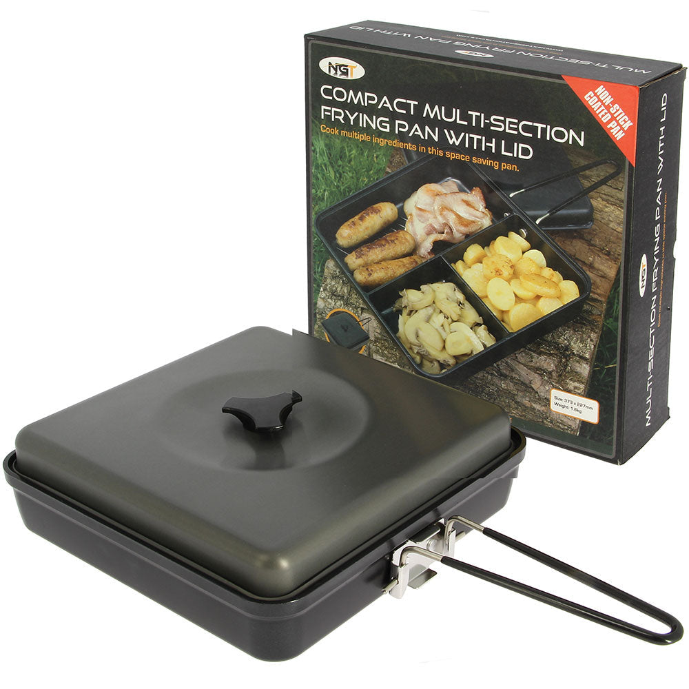 NGT Compact 3 Way Multi Section Frying Pan