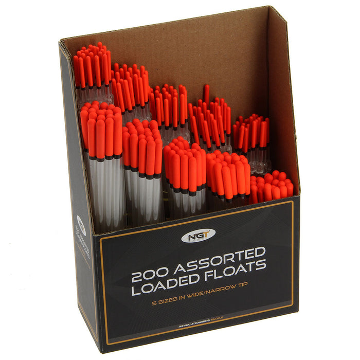 NGT Box Of 200 Loaded Floats