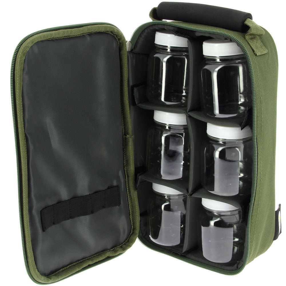 NGT 6 Pot Green Glug Bag