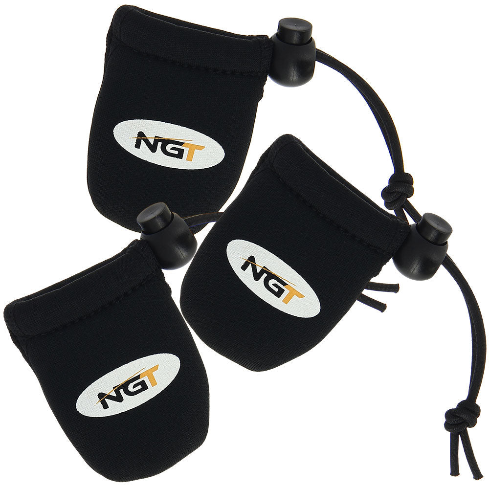 3 NGT Neoprene 50mm Ring Protectors