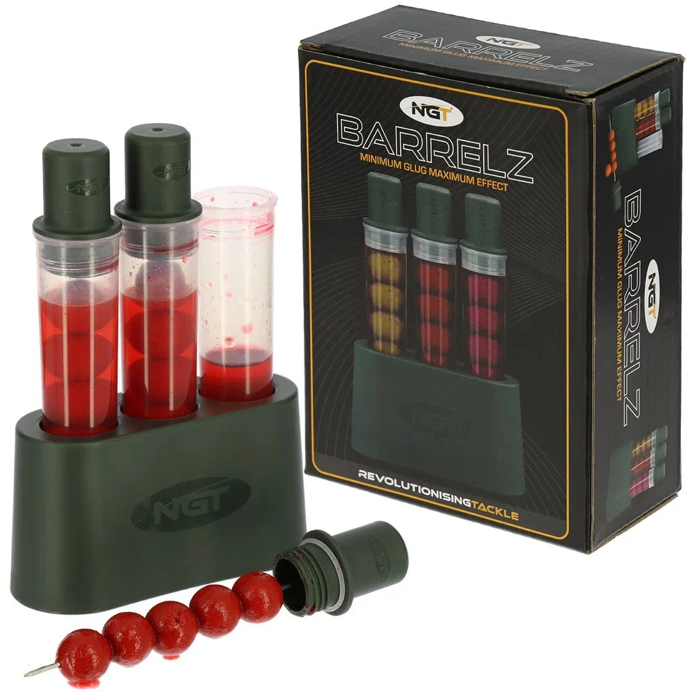 NGT Barrelz Glugging Tubes With Stand