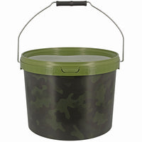 NGT 10 Litre Camo Round Bait Bucket