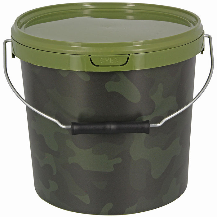 NGT 5 Litre Camo Round Bucket