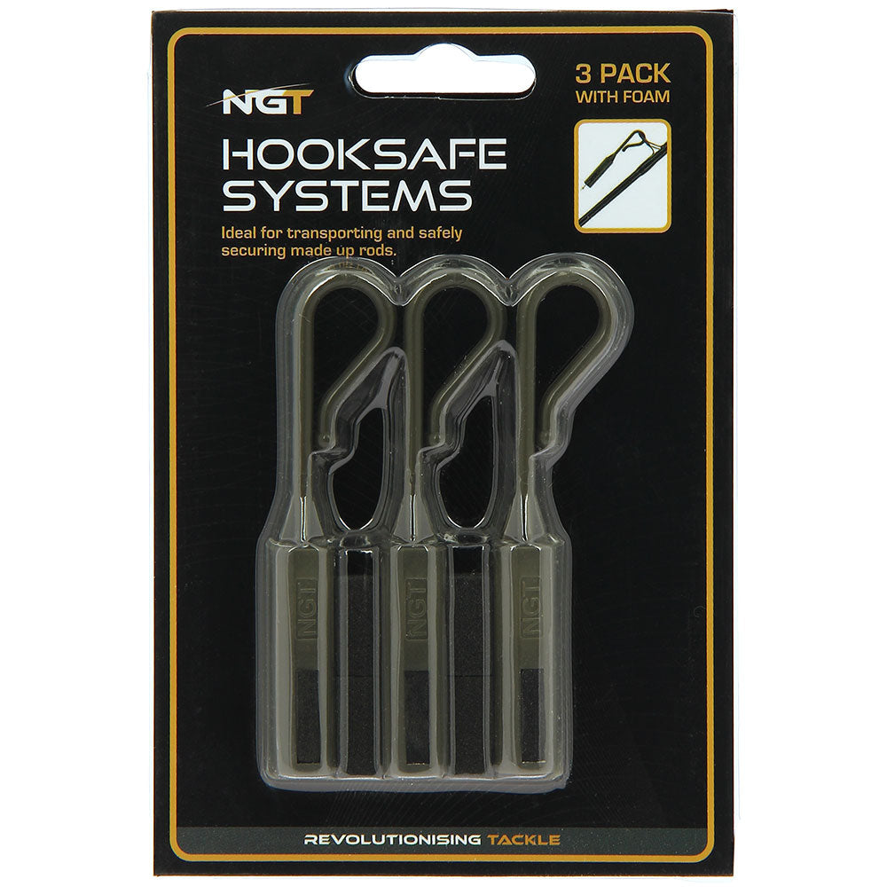 NGT Hooksafe Systems Pack Of 3