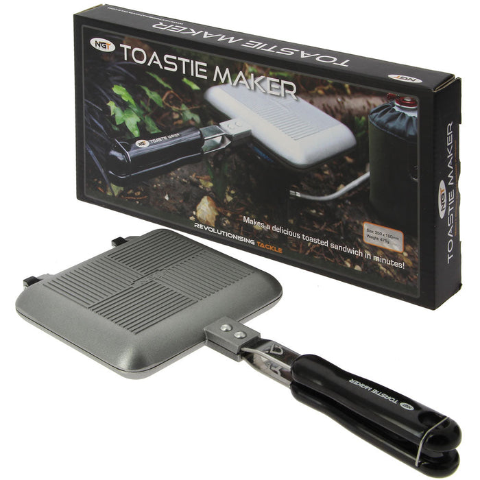 NGT Small Silver Toastie Maker