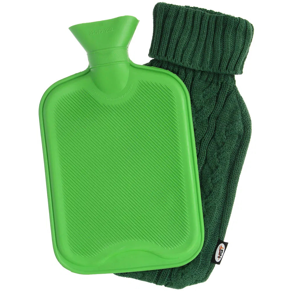 NGT Hot Water Bottle - With Knitted Cover
