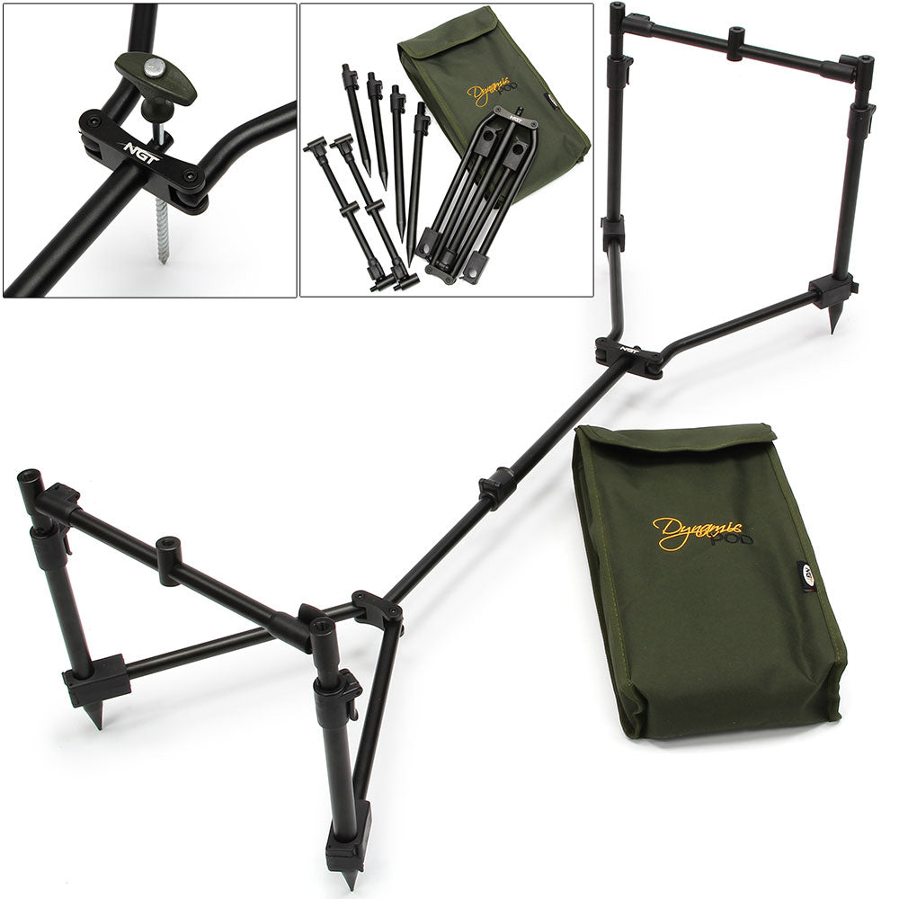 NGT Dynamic Compact 3 Rod Pod