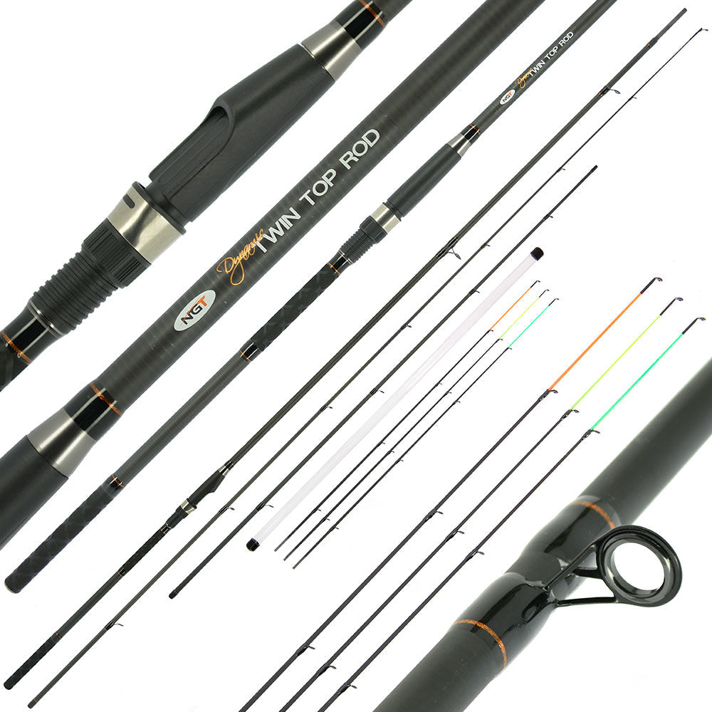 NGT Dynamic Twin Top 11ft Carbon Feeder Match Rod
