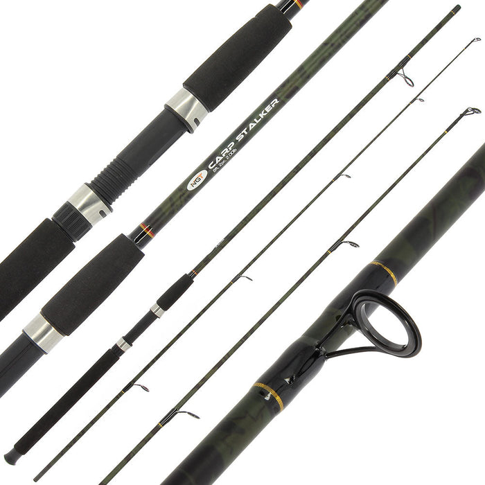 NGT Camo Carp Stalking Rod 8ft 2pc