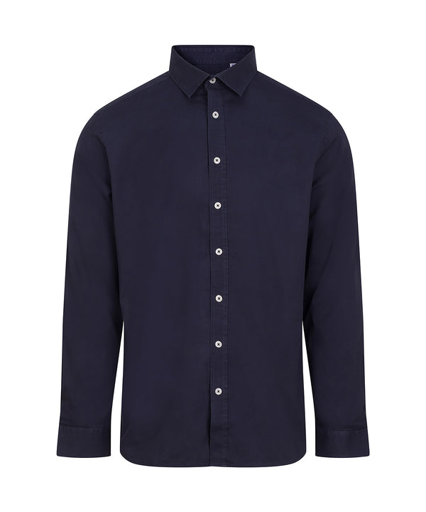 Front Row Casual Shirt - Washed Navy