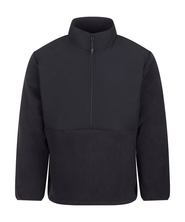 Front Row 1/2-zip Microfleece - Black