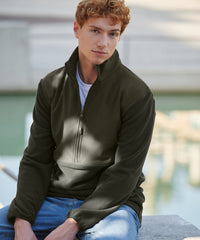 Front Row 1/2-zip Microfleece - Black