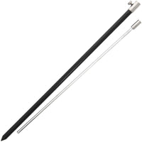 Black Aluminium Large Bank Stick 50-90cm