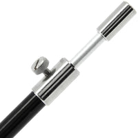 Black Aluminium Medium Bank Sticks 30-50cm