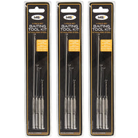 NGT Stainless 4pc Baiting Needle Set