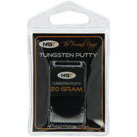 NGT Tungsten Putty - 20g High Density Black Tungsten Putty