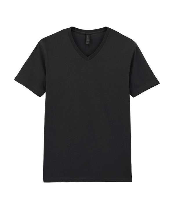 Gildan Softstyle™ V-neck T-shirt - Black