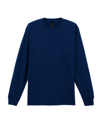 Gildan Ultra Cotton™ Adult Long Sleeve T-shirt - Navy*†