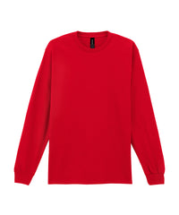 Gildan Ultra Cotton™ Adult Long Sleeve T-shirt - Red*†