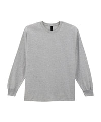 Gildan Ultra Cotton™ Adult Long Sleeve T-shirt - Sport Grey*†